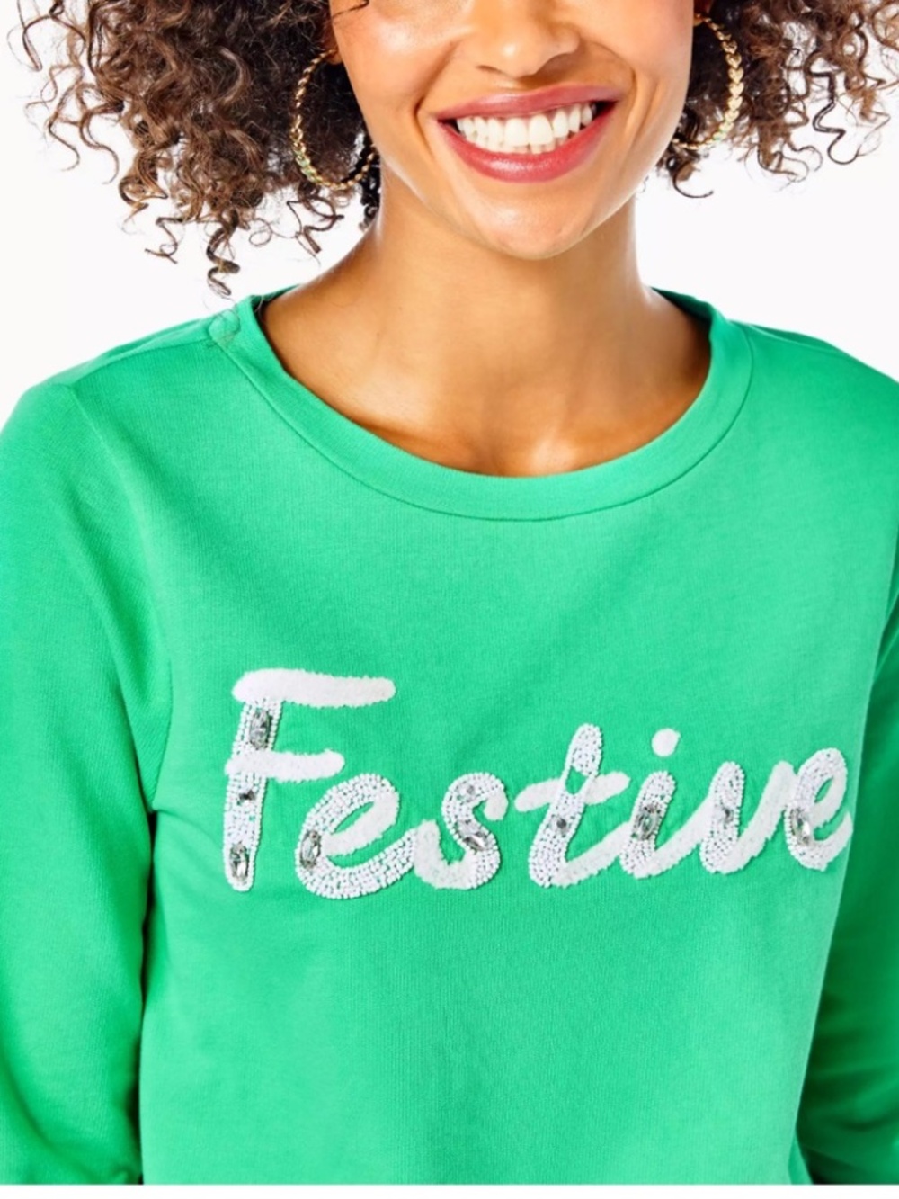 Lilly Pulitzer "Festive" long sleeve T-shirt